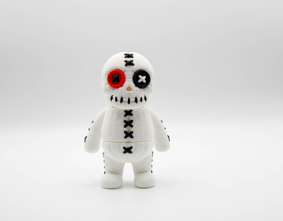 Voodoo doll flexi Mini Big – spooky Halloween fidget toy