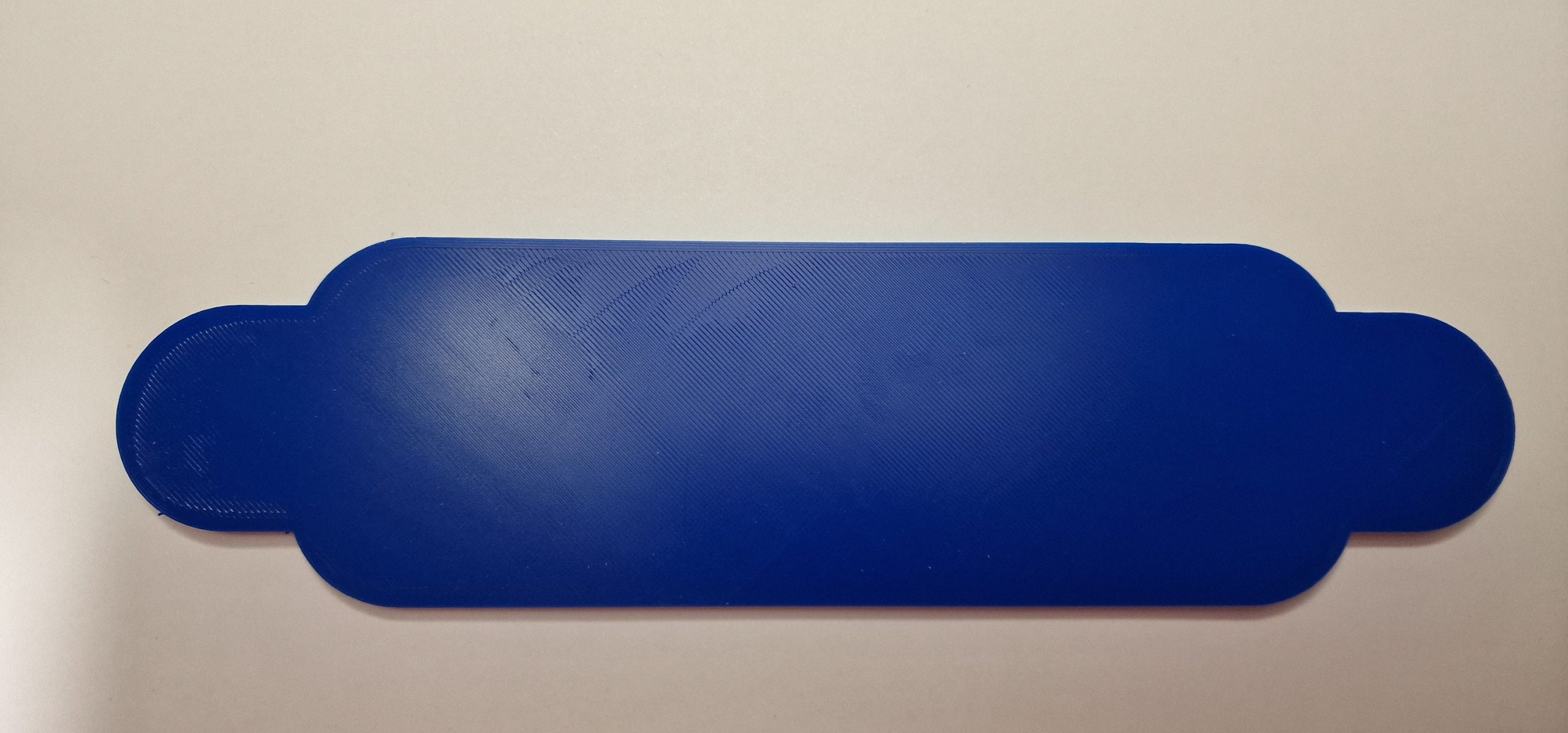 Personalised 3D printed railway station totem sign